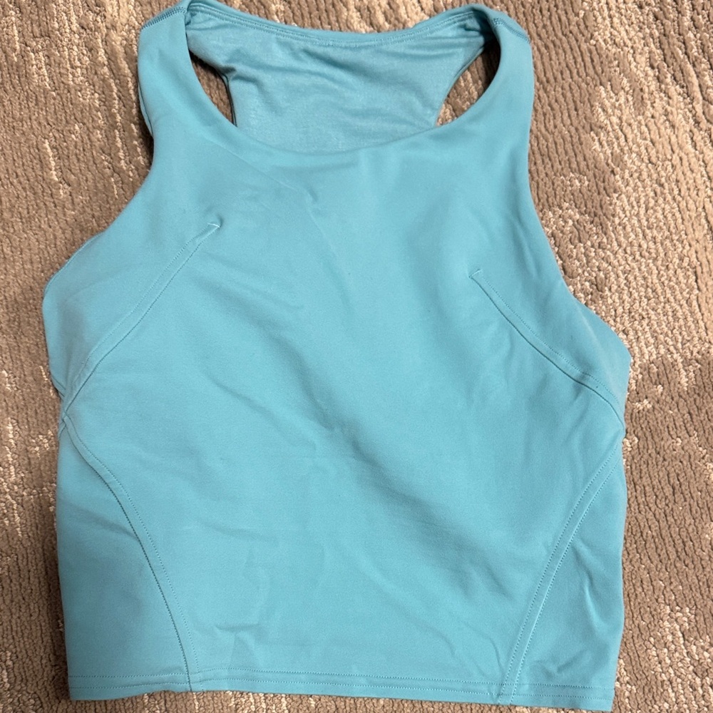 lululemon athletica Blue Tank Top